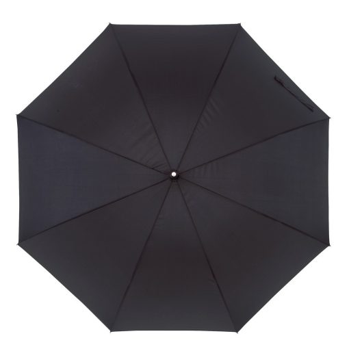 Umbrela automata rezistenta la vant 120 cm, ax metalic, negru, Everestus, UA24PT, fibra de sticla, poliester