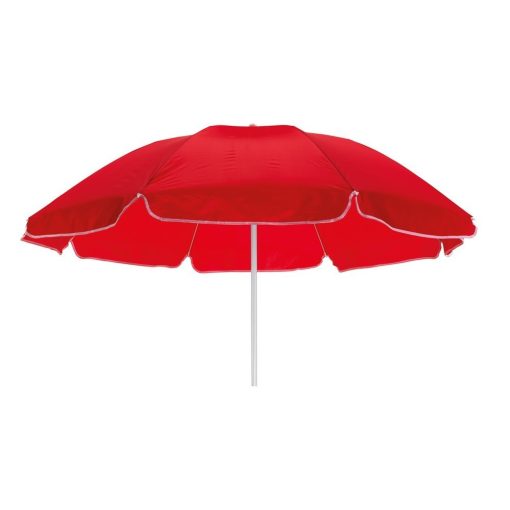 Umbrela de plaja 145 cm, rosu, Everestus, UP11SR, metal, poliester, saculet de calatorie inclus
