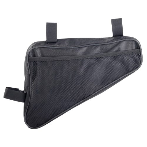 Geanta de bicicleta, Everestus, 21OCT1211, 29 x 21 x 6 cm, Poliester, PVC, Negru