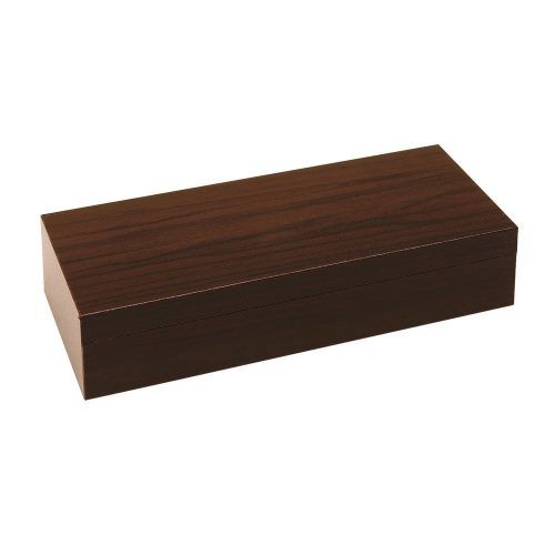 Cutit lama lata, cu clema, maro si argintiu, Everestus, BR04HN, lemn, otel inoxidabil