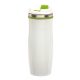 Cana de voiaj 400 ml, perete dublu, inel de cauciuc, Everestus, CA07, otel inoxidabil, plastic, verde