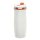 Cana de voiaj 400 ml, perete dublu, inel de cauciuc, Everestus, CA05, otel inoxidabil, plastic, portocaliu