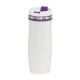 Cana de voiaj 400 ml, perete dublu, inel de cauciuc, Everestus, CA03, otel inoxidabil, plastic, mov