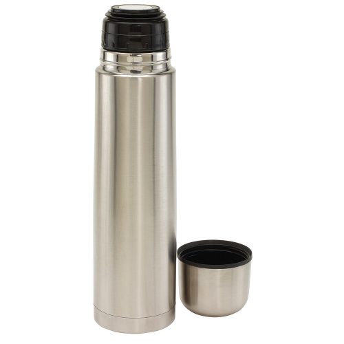 Termos 1 L, argintiu, Everestus, TE04WL, otel inoxidabil, plastic