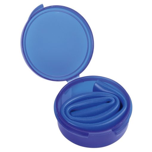 Pai din silicon reutilizabil, in cutie de plastic, Everestus, PYP02, albastru