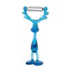 Curatator de legume in forma de elan, Everestus, PRE01, acril, otel inoxidabil, albastru