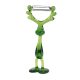 Curatator de legume in forma de elan, Everestus, PRE03, acril, otel inoxidabil, verde
