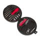 Set unelte 24 piese, argintiu si negru, Everestus, SS05RD, carbon otel, plastic