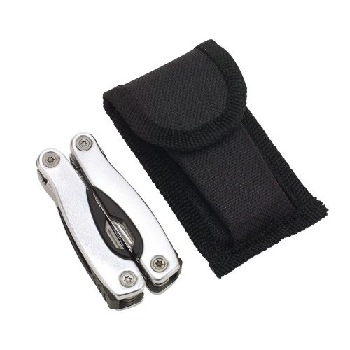 Unealta multifunctionala, otel inoxidabil, aluminiu, plastic, nylon, Everestus, BMU008, argintiu