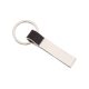 Breloc cu banda colorata, Everestus, KR0390, aliaj de zinc, otel, negru, argintiu