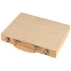 Set pentru desenat si pictat, 54 piese, natur, Everestus, DE01GY, lemn, plastic