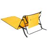 Saltea plaja pliabila, 21MAR2920, 150x48x50 / 50x50 cm, Everestus, Poliester, Otel, Galben