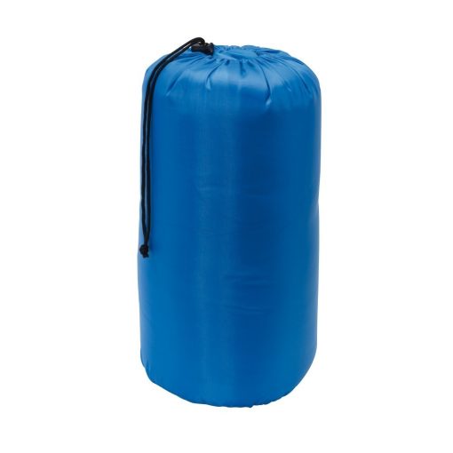 Sac de dormit 190x75 cm, cu geanta pentru transport, albastru deschis, Everestus, SD01BE, poliester