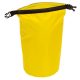Geanta de plaja din material impermeabil, Everestus, EGP0612, poliester, plastic, polipropilena, galben
