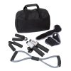 Set gimnastica 7 piese, negru, Everestus, AF04AE, eva, nailon, plastic, otel