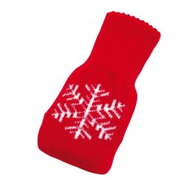   Compresa de buzunar cu design de Craciun, 13 x 7 x 0,5 cm, Everestus, 20SEP0936, PVC, Rosu