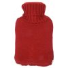 Sticla 750 ml pentru apa fierbinte, Everestus, 20FEB0211, Cauciuc, Acril, Rosu