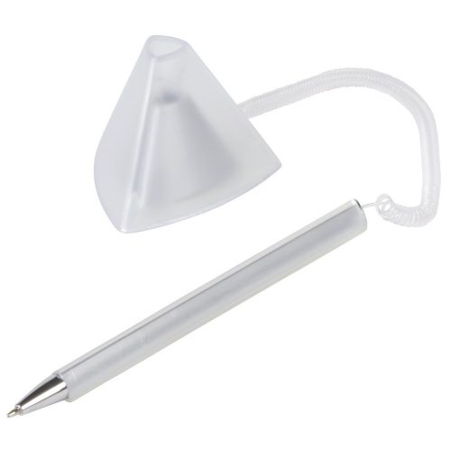 Suport pentru un singur pix, alb, Everestus, SAB08, plastic