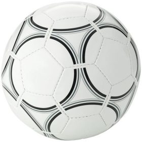   Minge de fotbal, marime 5, 32 paneluri, 2 layere, Everestus, VY01, pvc, alb, negru