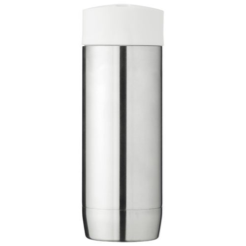 Cana de calatorie 400 ml, fara scurgeri, Everestus, VY, otel inoxidabil interior si exterior, argintiu