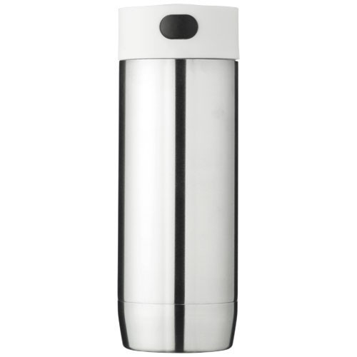 Cana de calatorie 400 ml, fara scurgeri, Everestus, VY, otel inoxidabil interior si exterior, argintiu