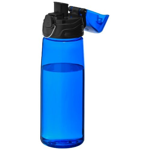 Sticla sport 700 ml, fara BPA, Everestus, CI01, tritan, transparent, albastru