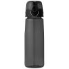 Sticla sport 700 ml, fara BPA, Everestus, CI01, tritan, transparent, negru