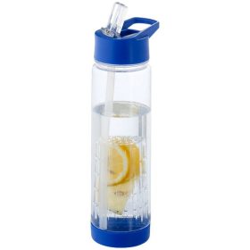   Sticla apa cu infuzor, 740 ml, fara BPA, Everestus, TF05, tritan, transparent, albastru