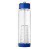 Sticla apa cu infuzor, 740 ml, fara BPA, Everestus, TF05, tritan, transparent, albastru