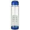 Sticla apa cu infuzor, 740 ml, fara BPA, Everestus, TF05, tritan, transparent, albastru