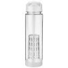 Sticla apa cu infuzor, 740 ml, fara BPA, Everestus, TF06, tritan, transparent, alb, saculet de calatorie inclus