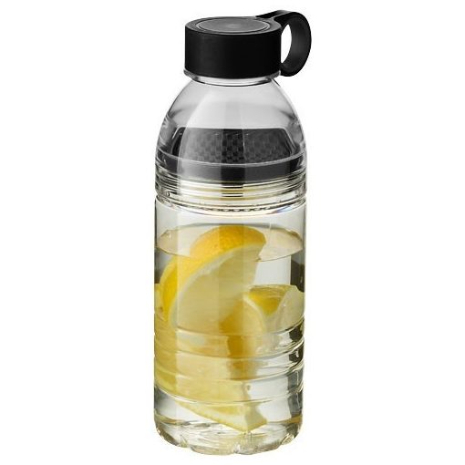 Sticla sport 600 ml cu filtru pentru fructe, fara BPA, Everestus, SE02, tritan, negru, gri