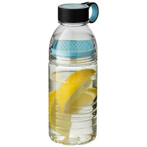 Sticla sport 600 ml cu filtru pentru fructe, fara BPA, Everestus, SE01, tritan, albastru deschis