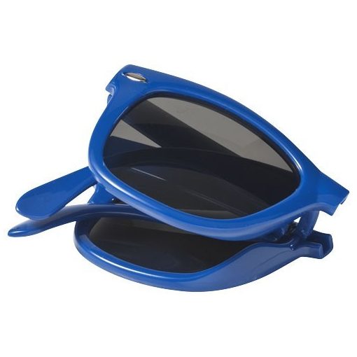 Ochelari de soare pliabili, Everestus, OSSG197, policarbonat, albastru, laveta inclusa