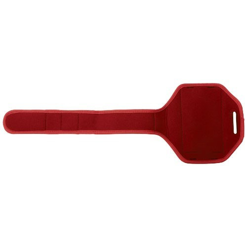 Suport telefon pentru brat, sport, Everestus, STT059, poliester, rosu