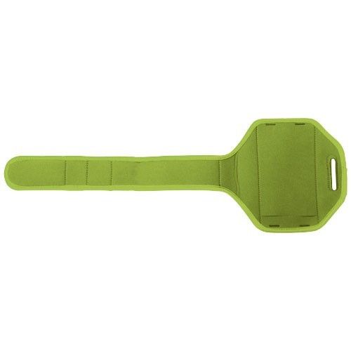 Suport telefon pentru brat, sport, Everestus, STT061, poliester, verde