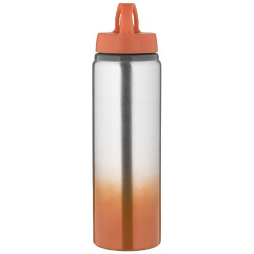 Sticla de apa 740 ml, fara scurgeri, fara BPA, Everestus, GT02, aluminiu, portocaliu, argintiu