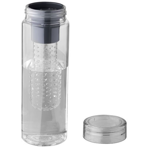 Sticla sport 740 ml cu infuzor, Everestus, FN, bpa free, tritan, gri