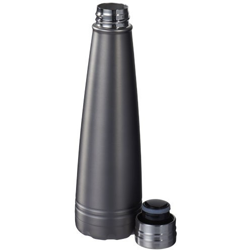 Sticla termoizolanta, perete dublu, 500 ml, Everestus, DE, otel inoxidabil, gri