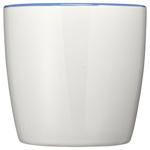 Cana ceramica 340 ml, Everestus, 20IAN1107, Alb, Albastru Royal
