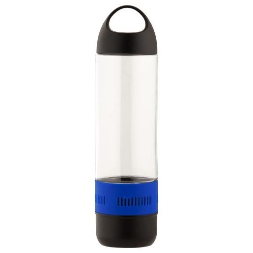 Sticla sport 500 ml, boxa Bluetooth incorporata, fara BPA, Everestus, AE01, tritan, albastru