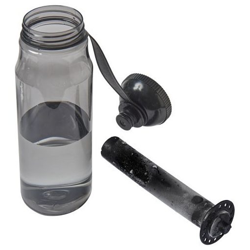 Sticla sport 700 ml cu element pentru gheata, fara BPA, Everestus, AC03, tritan, negru