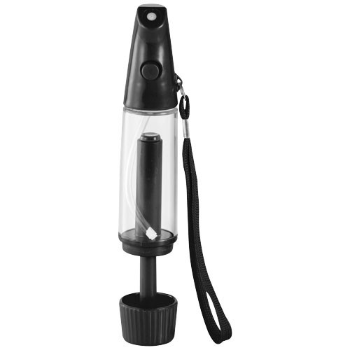 Recipient apa cu pulverizator pentru plaja, Everestus, 20IAN1873, Negru, ABS, Plastic