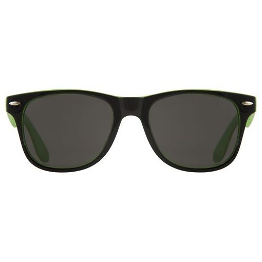 Ochelari de soare in 2 nuante, Everestus, OSSG221, plastic, verde, negru, laveta inclusa