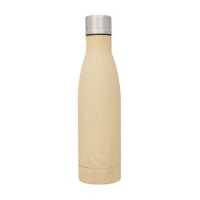   Sticla termoizolanta cu aspect de lemn, perete dublu, 500 ml, Everestus, VA, otel inoxidabil, maro