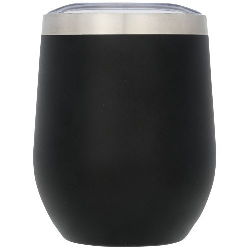 Cana termoizolanta, perete dublu, fara condens, 350 ml, Everestus, CO, otel inoxidabil, negru