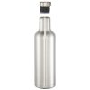 Sticla termoizolanta 750 ml, Everestus, PO, otel inoxidabil, argintiu, saculet de calatorie inclus