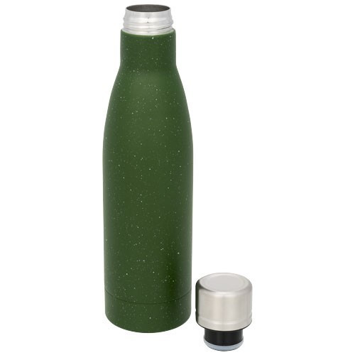 Sticla termoizolanta cu perete dublu, 500 ml, Everestus, VA, otel inoxidabil, verde
