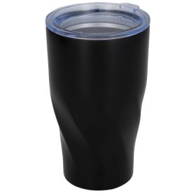   Cana termoizolanta, perete dublu, 470 ml, fara condens, Everestus, HO, otel inoxidabil, negru