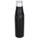 Sticla termoizolanta auto-seal, perete dublu, 650 ml, Everestus, HO, otel inoxidabil, negru, saculet de calatorie inclus